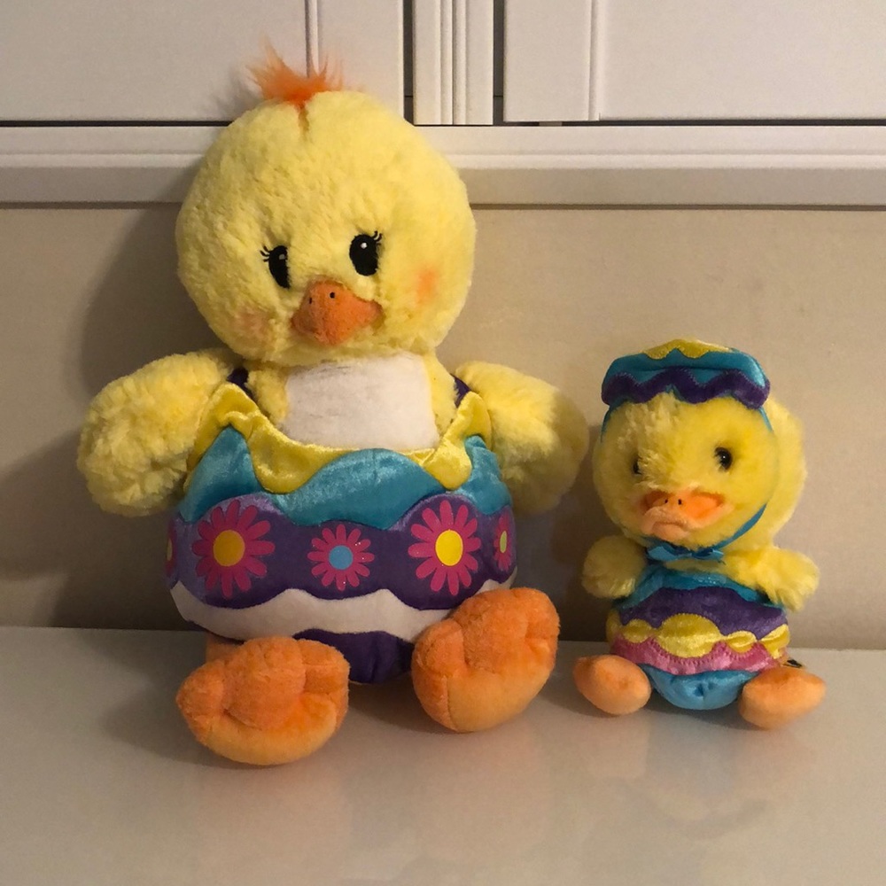 Build A Bear Easter Mama Duck & Baby Duck